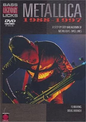 Legendary Bass Licks - Metallica 1988-97 [UK Import]
