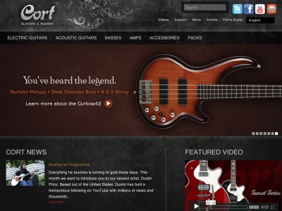 Cort Guitars & Basses