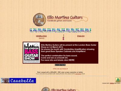 Ellio Martina Guitars