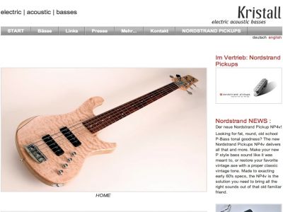 KRISTALL electric | acoustic | basses