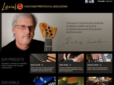 Laurus - Handmade Professional Bass Guitars
