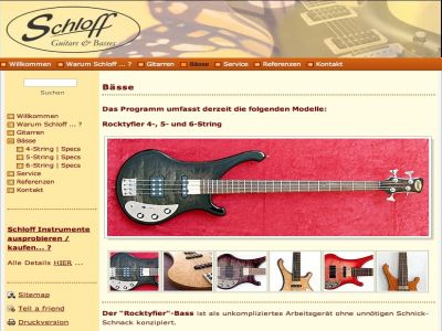 Schloff Guitars and Basses