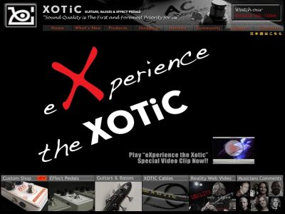 Xotic Guitars, Basses & Effect Pedals
