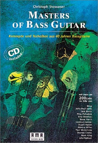 Masters of Bass Guitar 9783927190146 · 3927190144