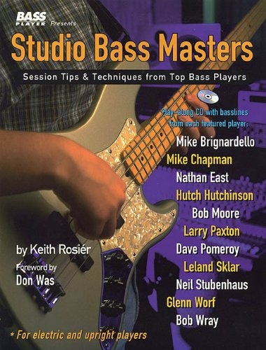 Studio Bass Masters 9780879305581 · 0879305584