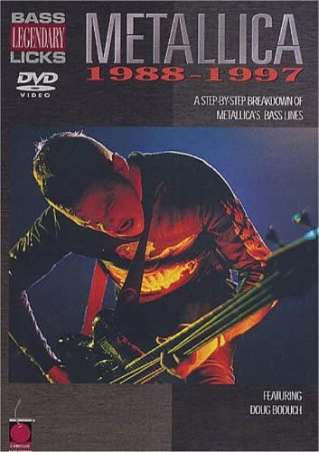 Legendary Bass Licks - Metallica 1988-97 [UK Import] 0073999692242 · B00008G8V2