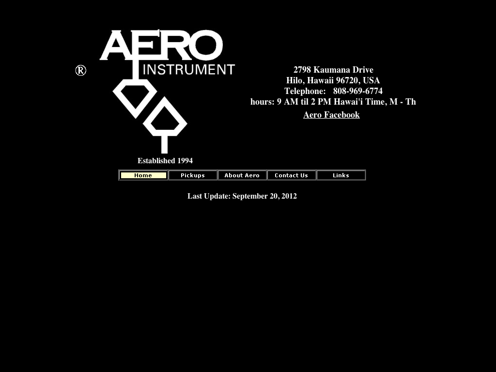 AERO Instrument