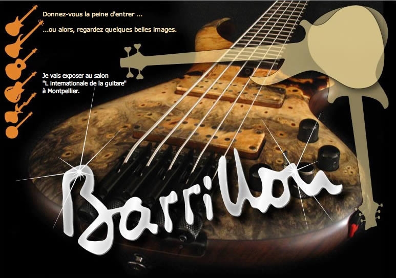 Les guitares Barrillon
