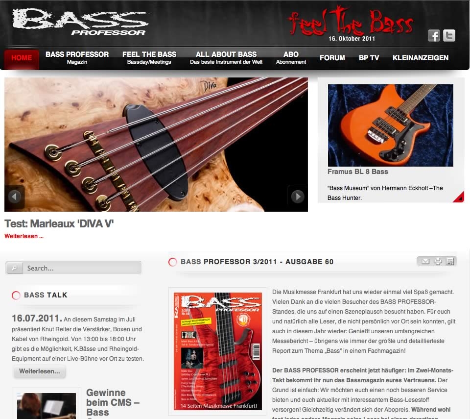 BASS PROFESSOR - Das beste Instrument der Welt - Der Bass