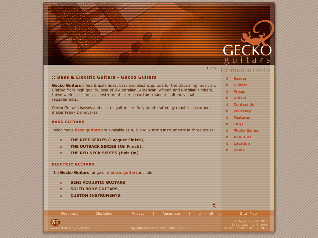 Gecko Guitars